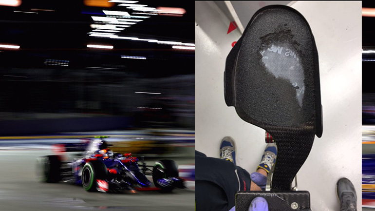 Πάταγε τόσο πολύ το γκάζι που το… έλιωσε